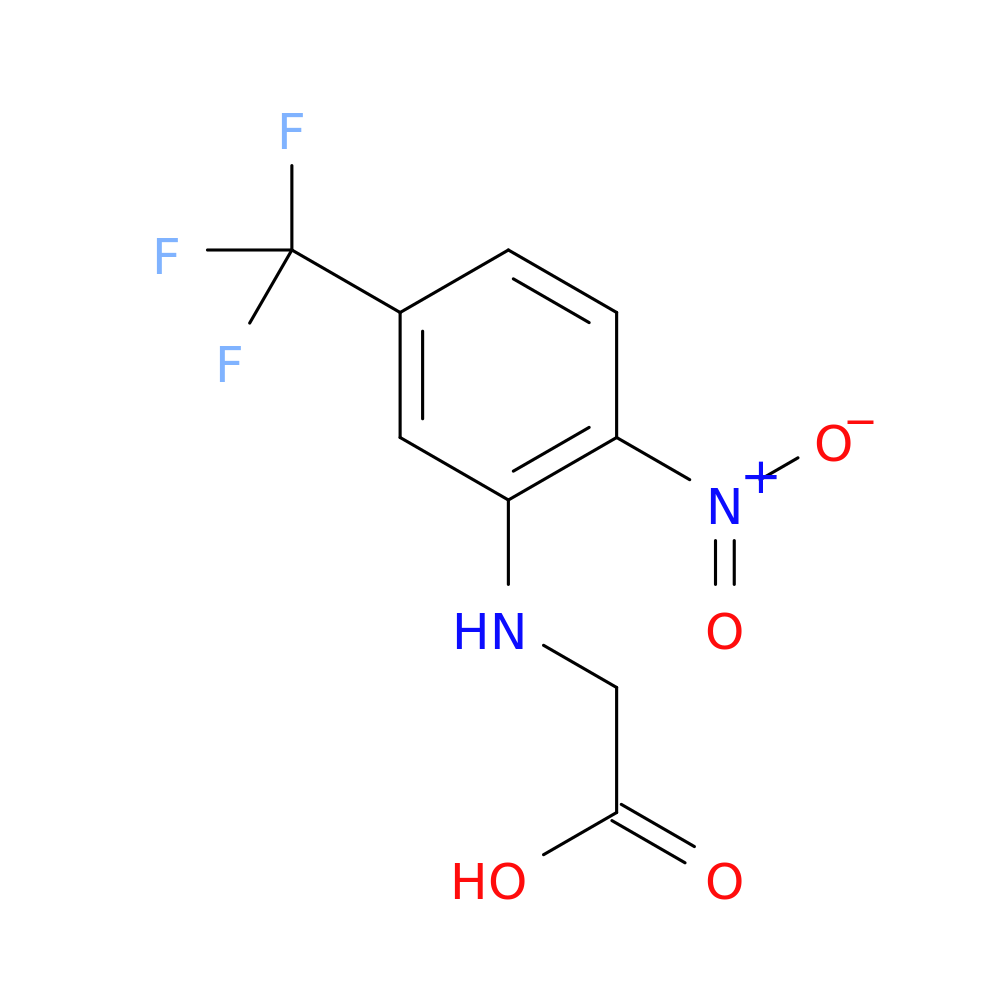 N-[2-Nitro-5-(trifluoromethyl)phenyl]aminoacetic acid