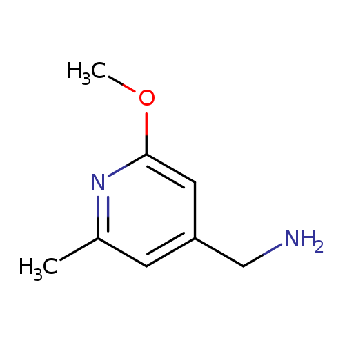 (2-methoxy-6-methylpyridin-4-yl)methanamine