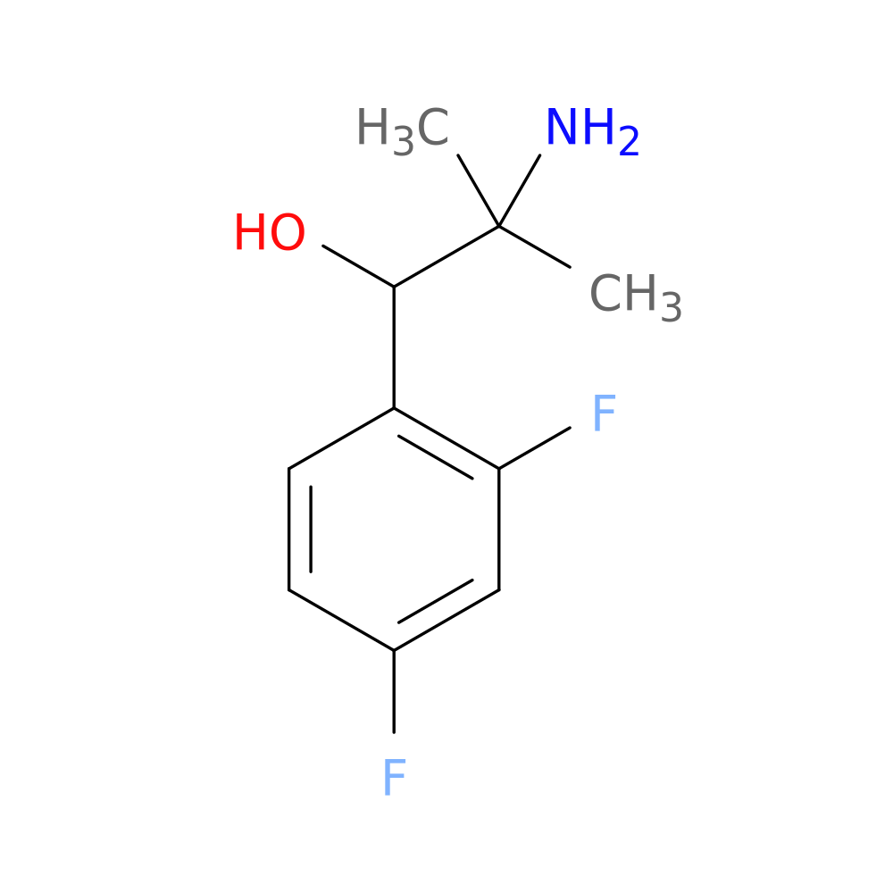 2-amino-1-(2,4-difluorophenyl)-2-methylpropan-1-ol
