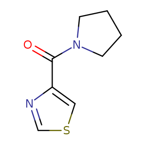 4-(pyrrolidine-1-carbonyl)-1,3-thiazole