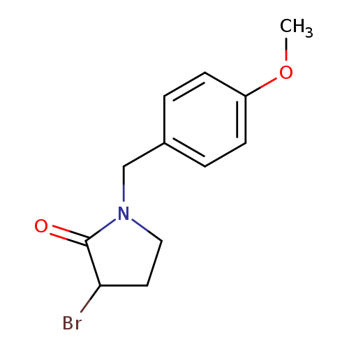 3-Bromo-1-(4-methoxybenzyl)pyrrolidin-2-one
