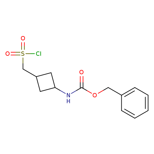 benzylN-{3-[(chlorosulfonyl)methyl]cyclobutyl}carbamate,Mixtureofdiastereomers