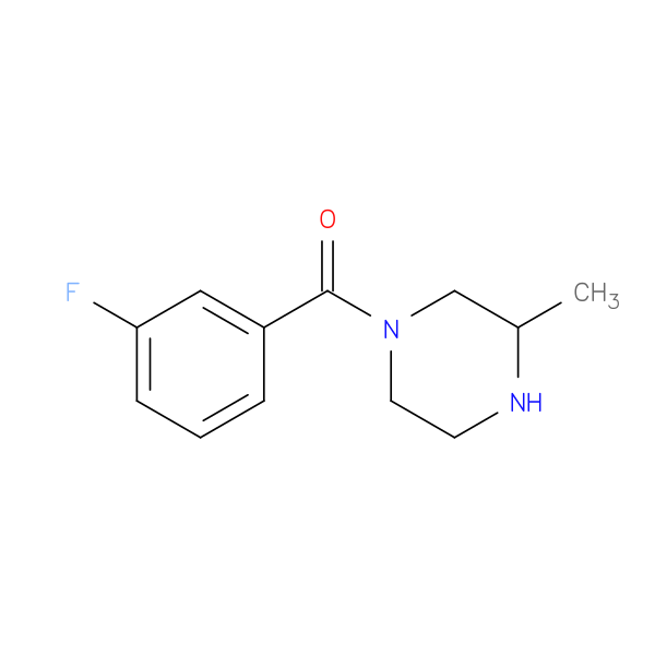 (3-Fluorophenyl)(3-methylpiperazin-1-yl)methanone