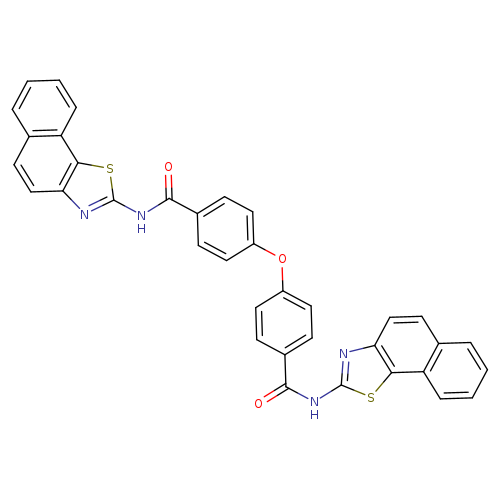 N-{naphtho[2,1-d][1,3]thiazol-2-yl}-4-[4-({naphtho[2,1-d][1,3]thiazol-2-yl}carbamoyl)phenoxy]benzamide
