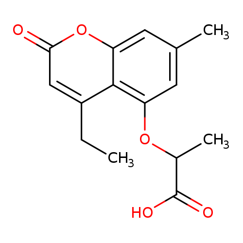 2-[(4-Ethyl-7-methyl-2-oxo-2h-chromen-5-yl)oxy]propanoic acid