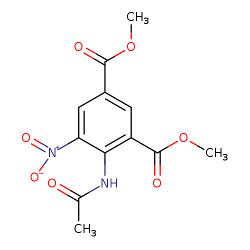 dimethyl 4-(acetylamino)-5-nitroisophthalate