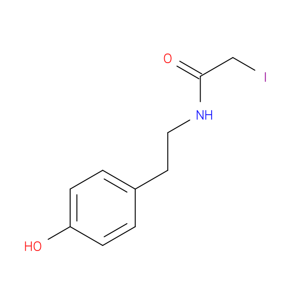 Beta-(4-hydroxyphenyl)ethyl iodoacetamide