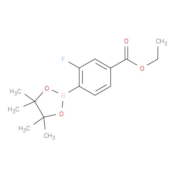 4-Ethoxycarbonyl-2-fluorophenylboronic acid, pinacol ester