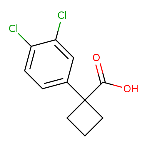Cyclobutanecarboxylic acid, 1-(3,4-dichlorophenyl)-