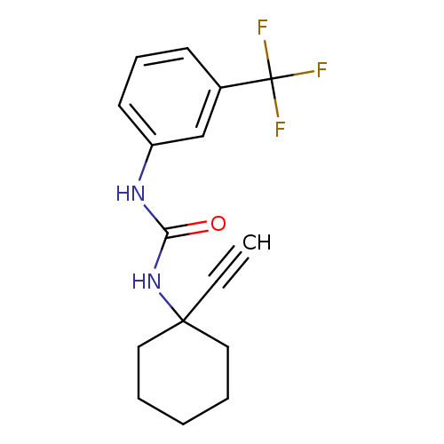 1-(1-ethynylcyclohexyl)-3-[3-(trifluoromethyl)phenyl]urea