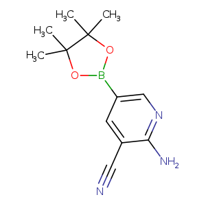 3-Pyridinecarbonitrile, 2-amino-5-(4,4,5,5-tetramethyl-1,3,2-dioxaborolan-2-yl)-