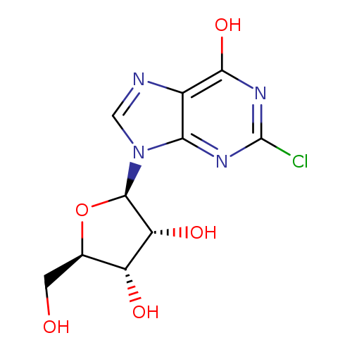 (2R,3R,4S,5R)-2-(2-Chloro-6-hydroxy-9H-purin-9-yl)-5-(hydroxymethyl)tetrahydrofuran-3,4-diol
