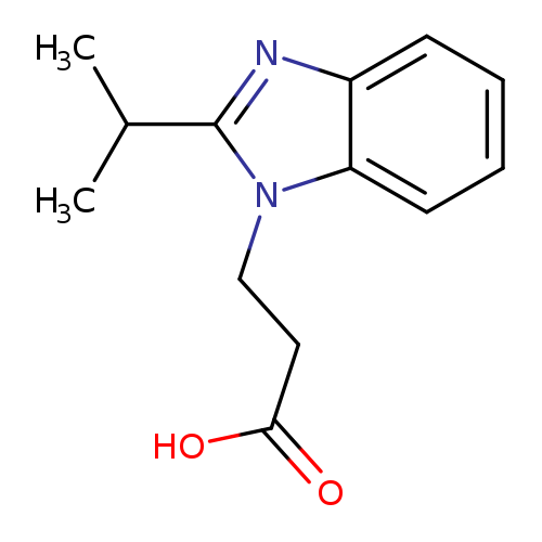 3-(2-isopropyl-1H-benzo[d]imidazol-1-yl)propanoic acid