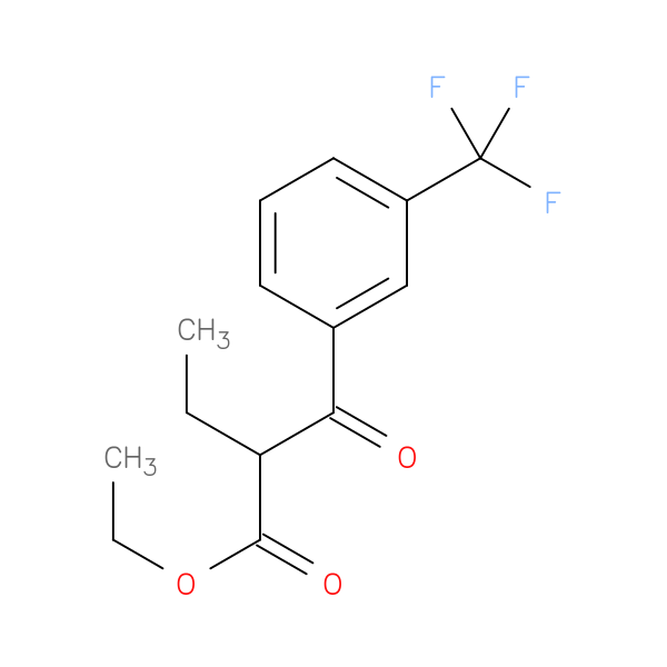 ethyl 2-[3-(trifluoromethyl)benzoyl]butanoate