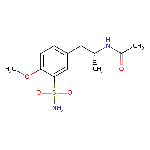 Acetamide,N-[(1R)-2-[3-(aminosulfonyl)-4-methoxyphenyl]-1-methylethyl]-
