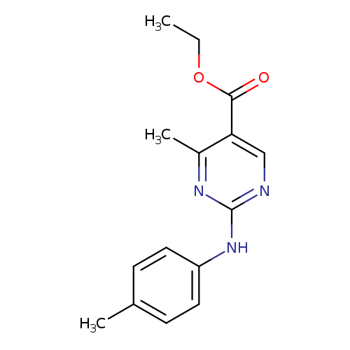 Ethyl 4-methyl-2-[(4-methylphenyl)amino]pyrimidine-5-carboxylate