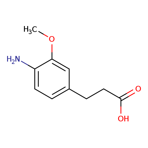 3-(4-amino-3-methoxyphenyl)propanoic acid