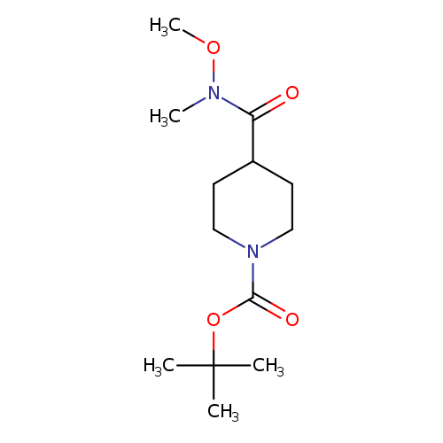 tert-Butyl 4-(methoxy(methyl)carbamoyl)piperidine-1-carboxylate