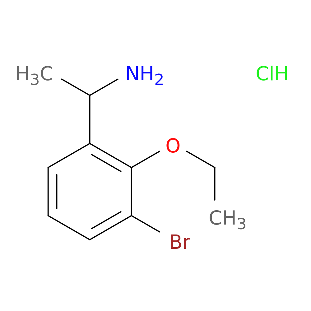 1-(3-Bromo-2-ethoxy-phenyl)-ethylamine, hydrochloride