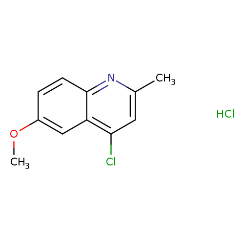 4-chloro-6-methoxy-2-methylquinoline hydrochloride