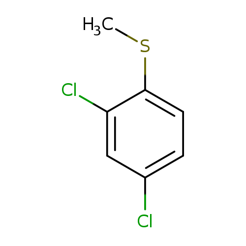 Benzene, 2,4-dichloro-1-(methylthio)-