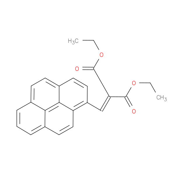 1,3-Diethyl 2-(pyren-1-ylmethylidene)propanedioate