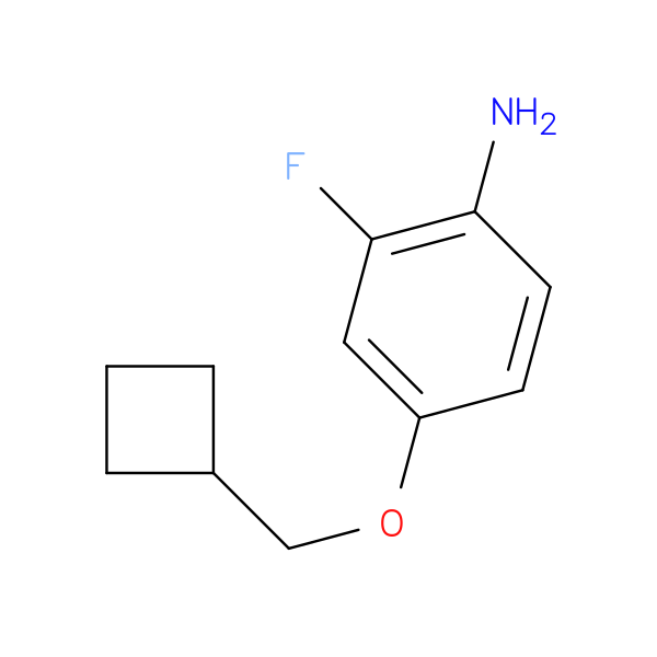 4-(Cyclobutylmethoxy)-2-fluoroaniline