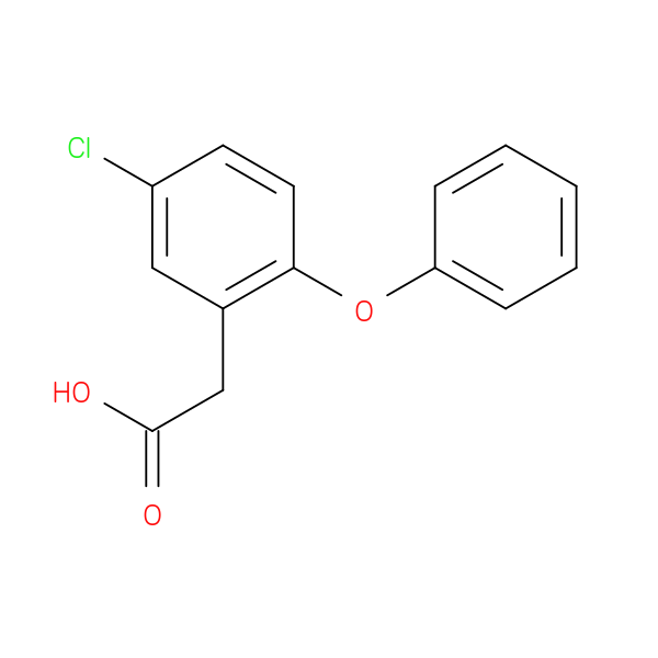 Benzeneacetic acid, 5-chloro-2-phenoxy-