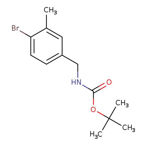 tert-Butyl N-[(4-bromo-3-methylphenyl)methyl]carbamate
