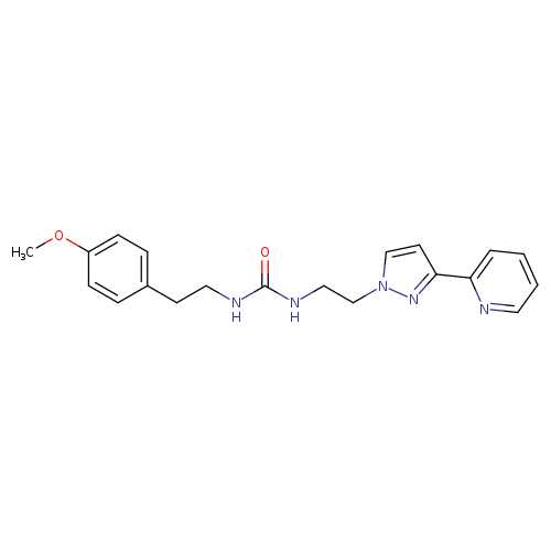 1-[2-(4-methoxyphenyl)ethyl]-3-{2-[3-(pyridin-2-yl)-1H-pyrazol-1-yl]ethyl}urea