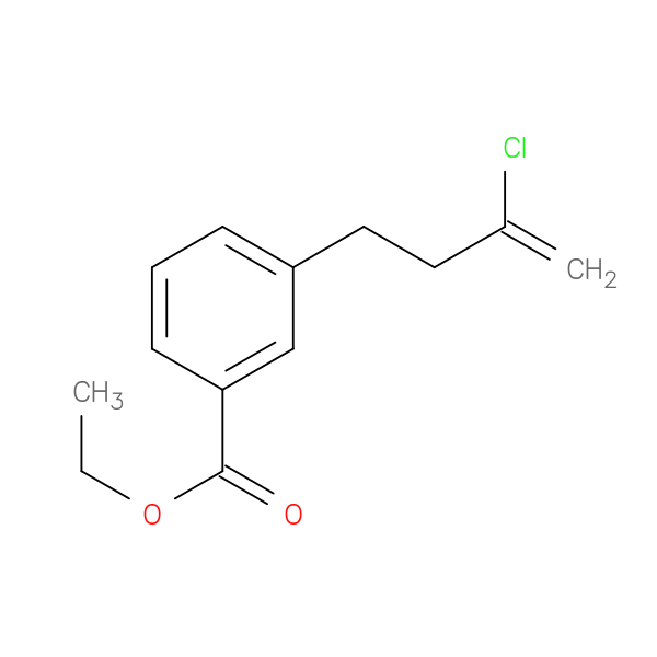 4-(3-Carboethoxyphenyl)-2-chloro-1-butene