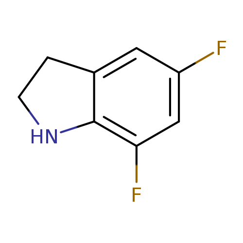 1H-Indole,5,7-difluoro-2,3-dihydro-(9CI)