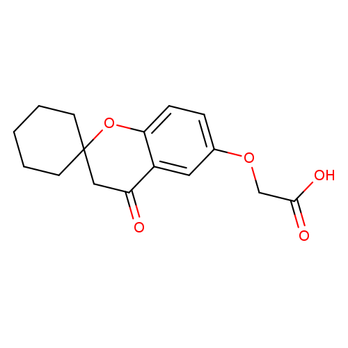 [(4-Oxo-3,4-dihydrospiro[chromene-2,1'-cyclohexan]-6-yl)oxy]acetic acid