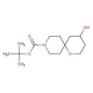 1-Oxa-9-azaspiro[5.5]undecane-9-carboxylic acid, 4-hydroxy-, 1,1-diMethylethyl ester