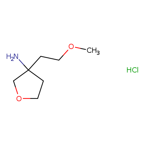 3-(2-methoxyethyl)oxolan-3-amine hydrochloride