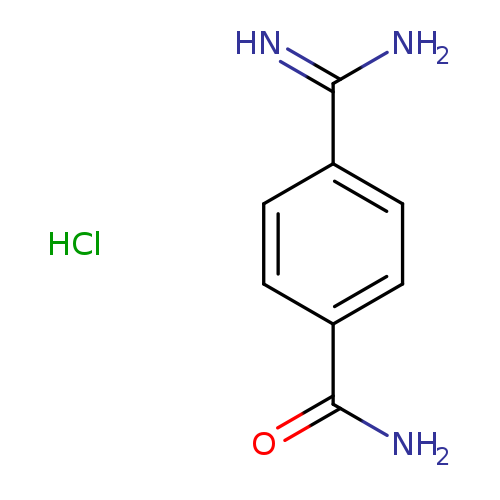 4-Carbamimidoylbenzamide hydrochloride