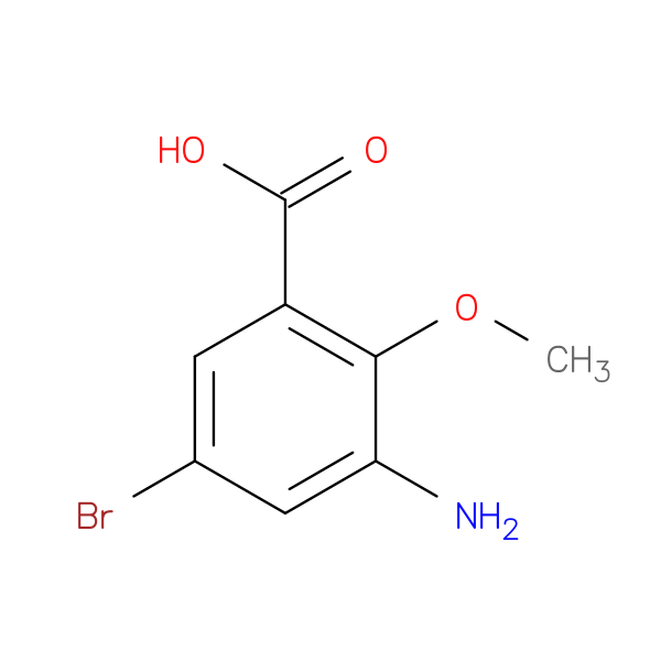 3-Amino-5-bromo-2-methoxybenzoic acid