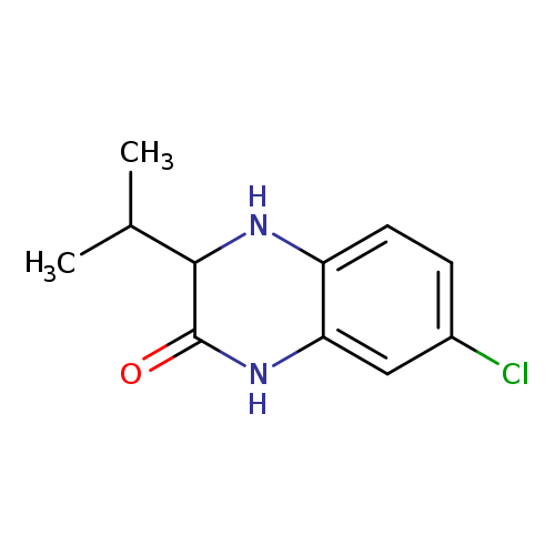 7-chloro-3-(propan-2-yl)-1,2,3,4-tetrahydroquinoxalin-2-one
