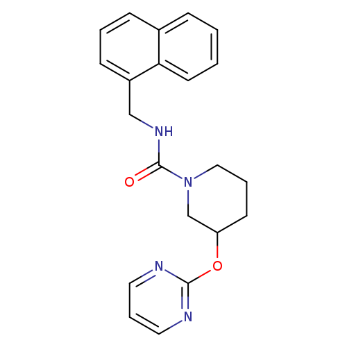 N-[(naphthalen-1-yl)methyl]-3-(pyrimidin-2-yloxy)piperidine-1-carboxamide