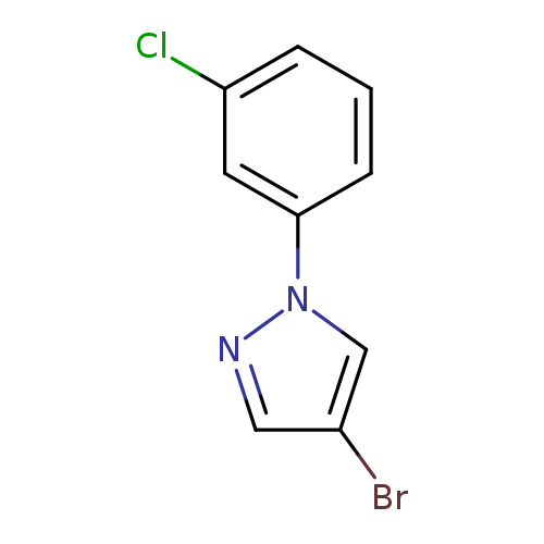 4-Bromo-1-(3-chlorophenyl)-1H-pyrazole