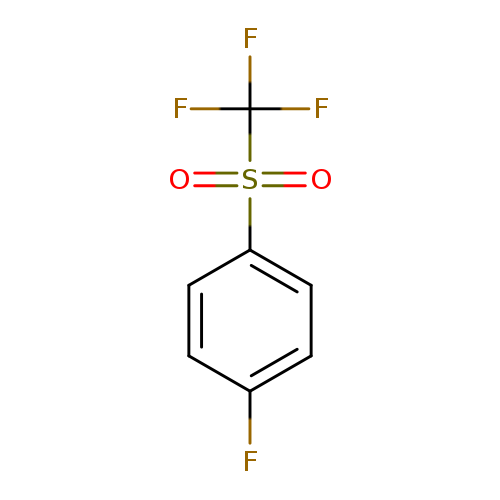 Benzene, 1-fluoro-4-[(trifluoromethyl)sulfonyl]-
