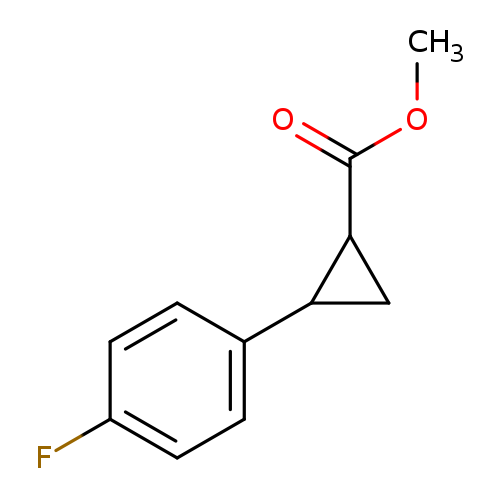 methyl 2-(4-fluorophenyl)cyclopropanecarboxylate