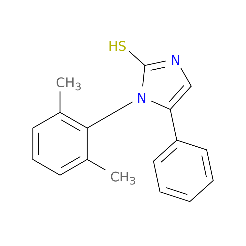 1-(2,6-dimethylphenyl)-5-phenyl-1H-imidazole-2-thiol