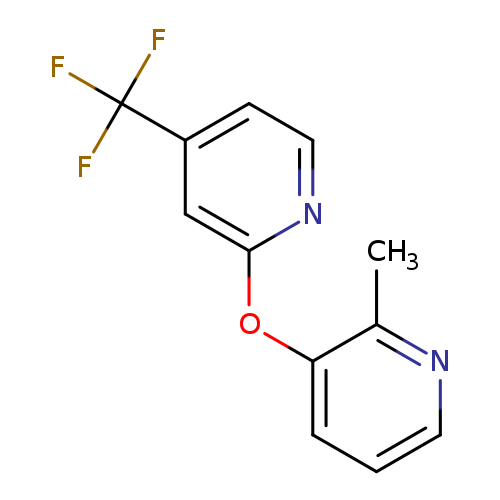 2-[(2-methylpyridin-3-yl)oxy]-4-(trifluoromethyl)pyridine