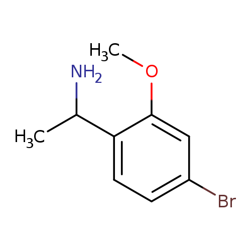 1-(4-Bromo-2-methoxyphenyl)ethan-1-amine