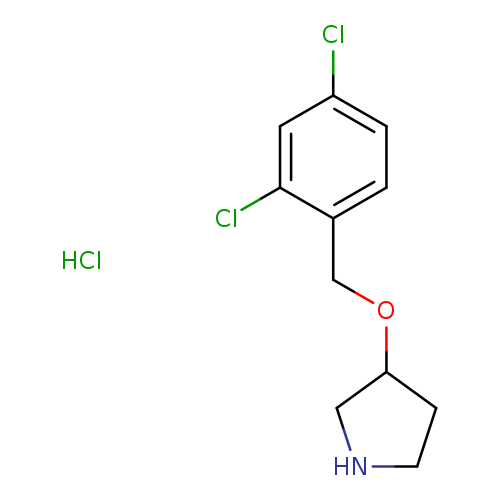 3-((2,4-Dichlorobenzyl)oxy)pyrrolidine HCl