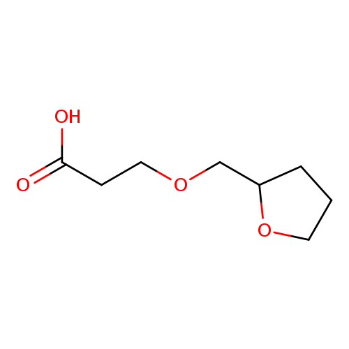3-(oxolan-2-ylmethoxy)propanoic acid
