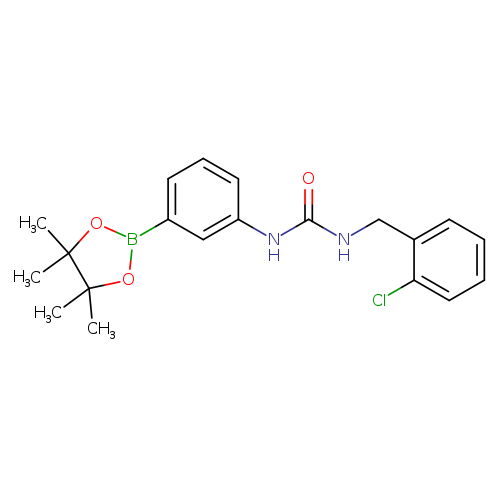1-(2-chlorobenzyl)-3-(3-(4,4,5,5-tetramethyl-1,3,2-dioxaborolan-2-yl)phenyl)urea