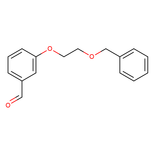 3-(2-(Benzyloxy)ethoxy)benzaldehyde