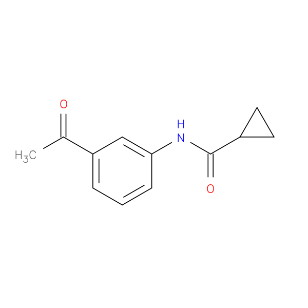N-(3-Acetylphenyl)cyclopropanecarboxamide